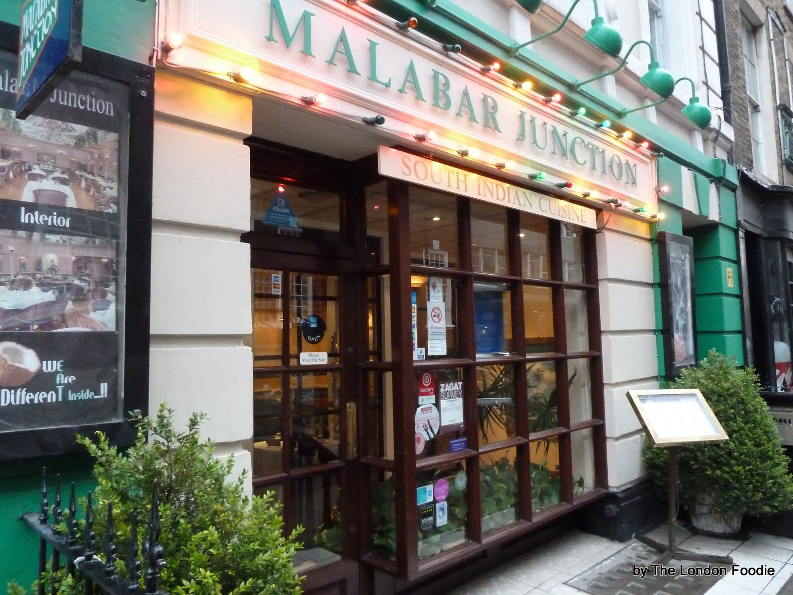 The London Foodie London Restaurant Reviews Malabar Junction