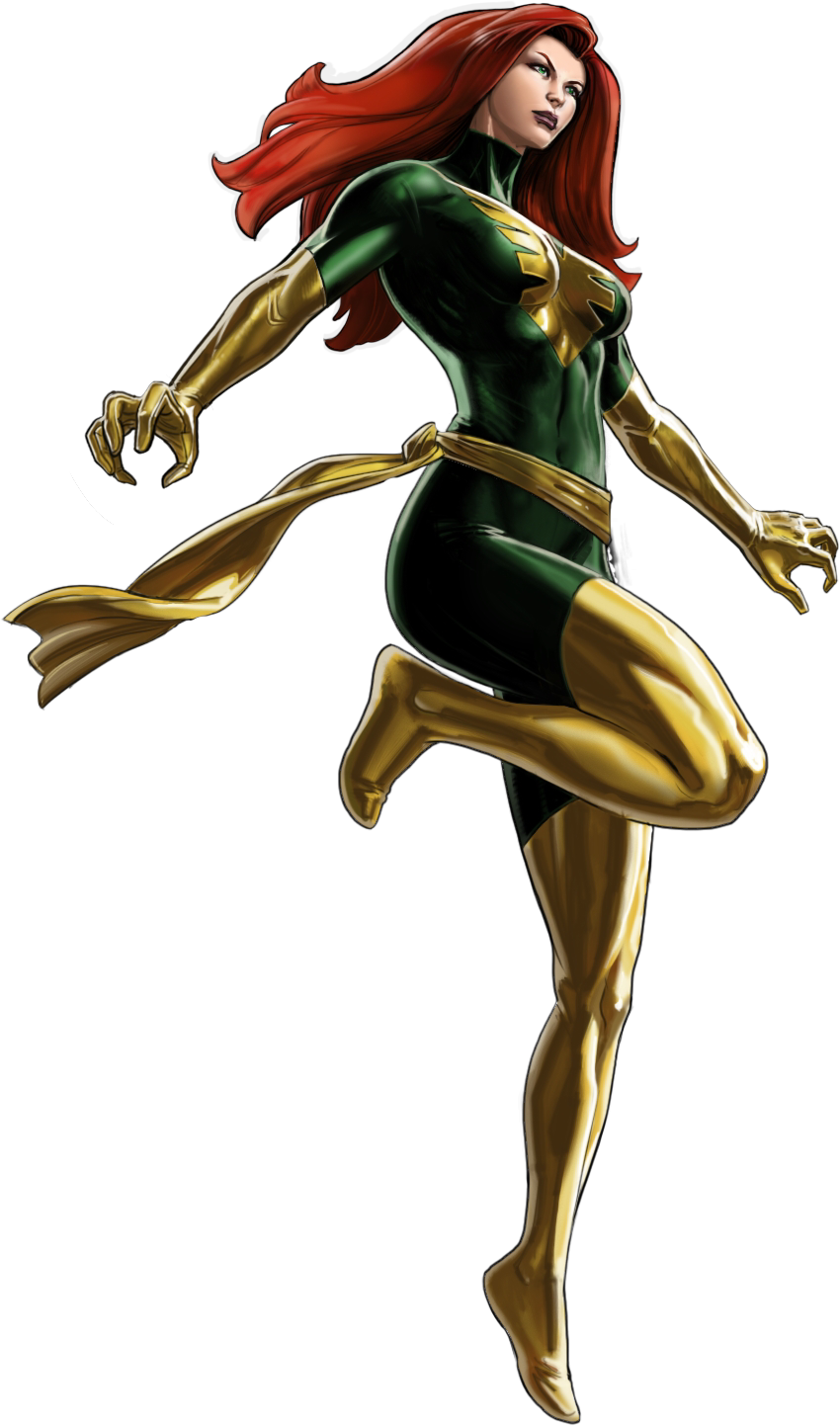comic cartoons: Jean Grey