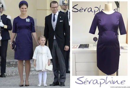 Princess Victoria Wore Bespoke Seraphine Maternity Dress