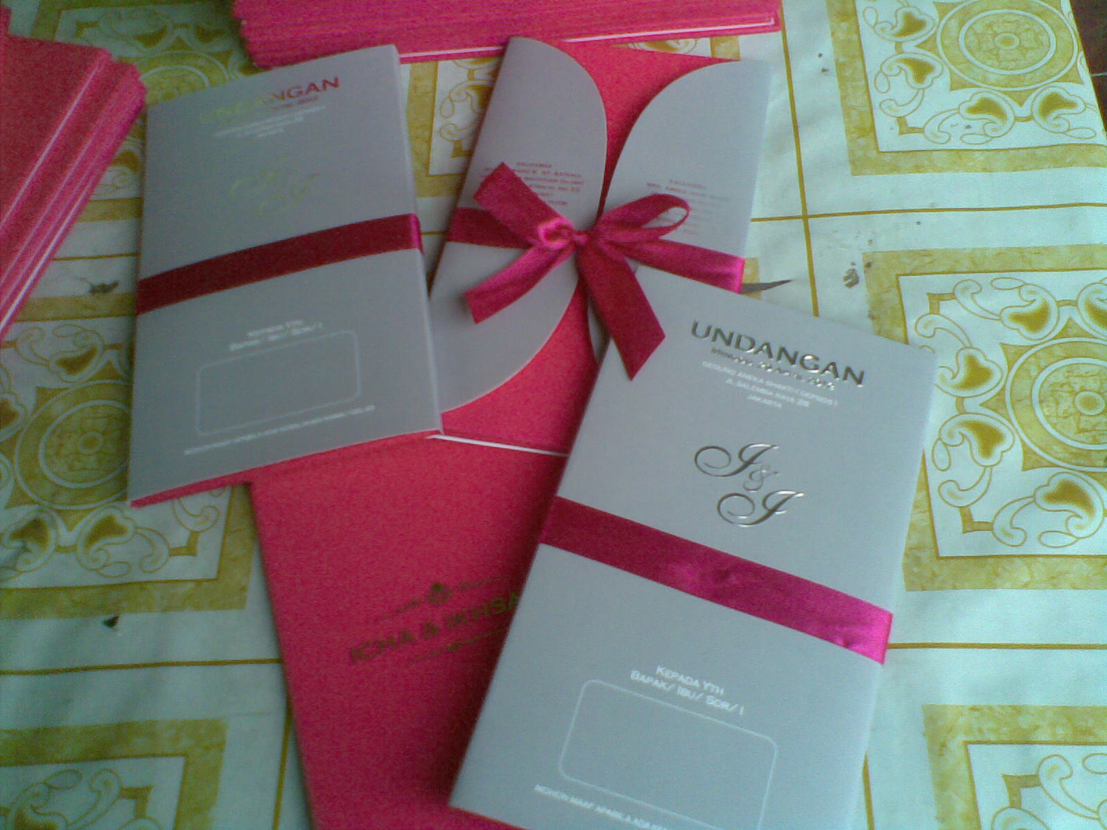 Undangan Hard cover Minimalis (enhaHC 002) undangan