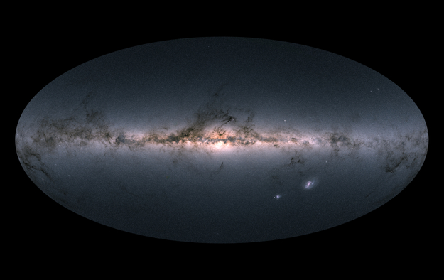A missão Gaia cria o mapa mais detalhado da nossa galáxia