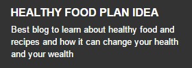 HEALTHY FOOD PLAN IDEA