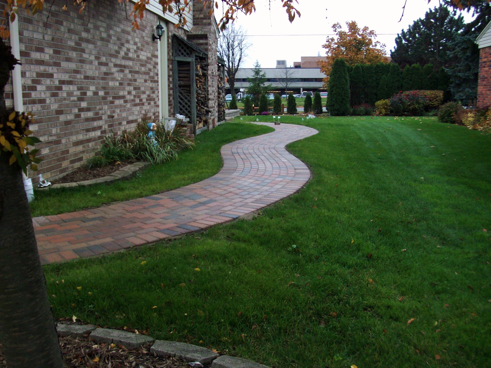 ALLSCAPES Brick paver walkway installation and repair in Canton