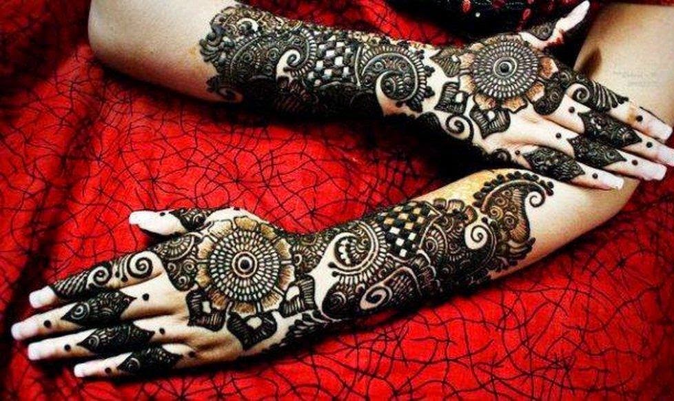 Latest Best and Beautiful Hand Mehndi Designs Wallpapers Free Download