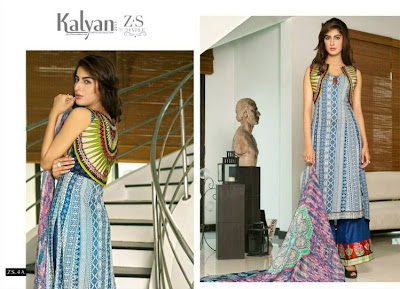 Kalyan Lawn Eid Collection 2013-14 By Z.S Textiles