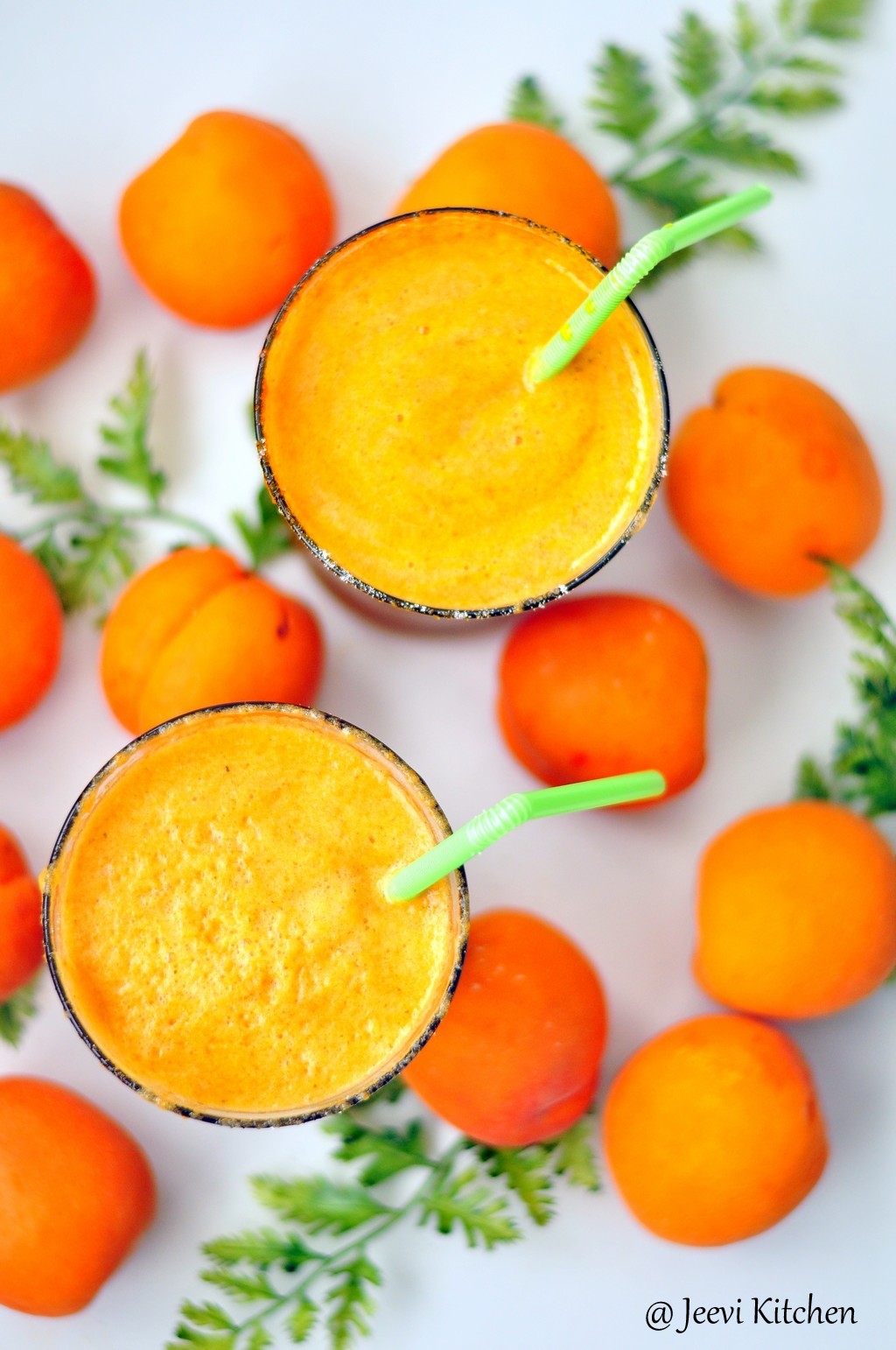 Jeevi Kitchen Apricot mint juice