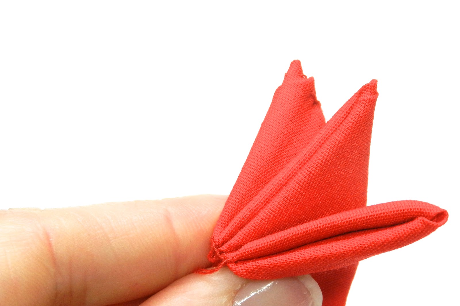 Sewing and Crafting with Sarah Pointed Petal Fabric Flower Tutorial