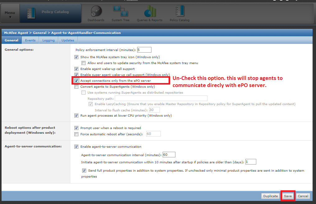 How To Setup McAfee Agent Handler Information Security Blog