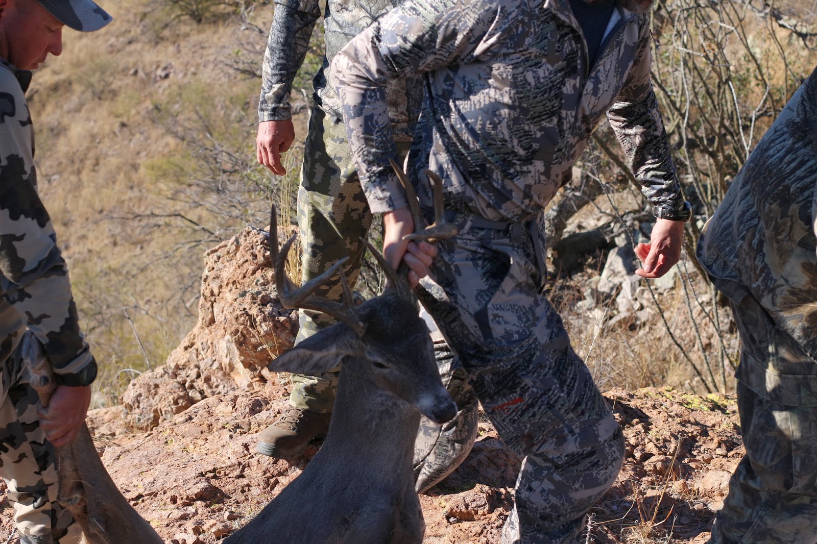 Packing+a+Coues+Deer+out+after+a+successful+hunt+in+Sonora+Mexico+with+Colburn+and+Scott+Outfitters+Photo+and+picture+1.JPG