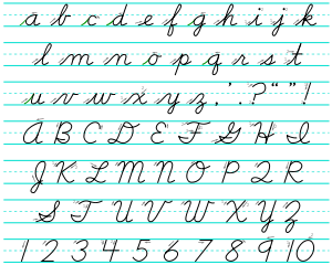 Levenworth, Kansas - 1950's Redux: Is Cursive Writing Useful?