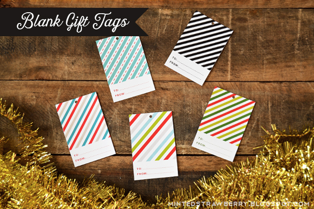 Gift tag tags protein label plain christmas christmasstockimages backdrop undecorated turquoise blogging good objects present labeled FREE PRINTABLE: Embellishable Gift Tags + Last Minute Christmas Gift Tags - Minted Strawberry