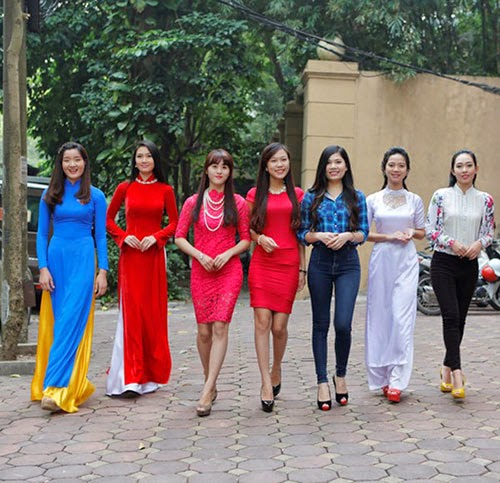 Thí sinh đẹp rạng rỡ trong buổi sơ khảo Hoa hậu Việt Nam