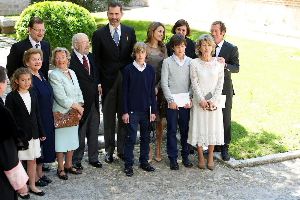 Prince Felipe and Princess Letizia - Cervantes Award Ceremony - Alcala de Henares University in Alcala
