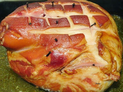 Pernil Cocido Al Horno Con Salsa Caribeña