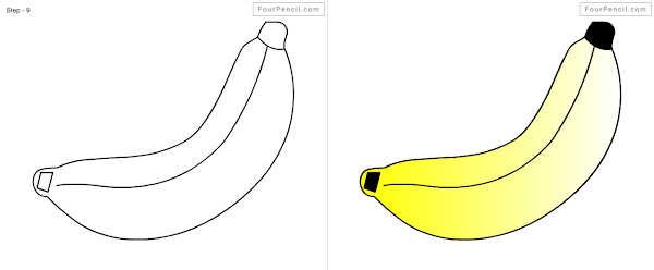 How to draw Banana - slide 2