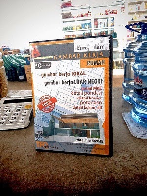 CD Kumpulan Gambar Kerja Rumah Lengkap