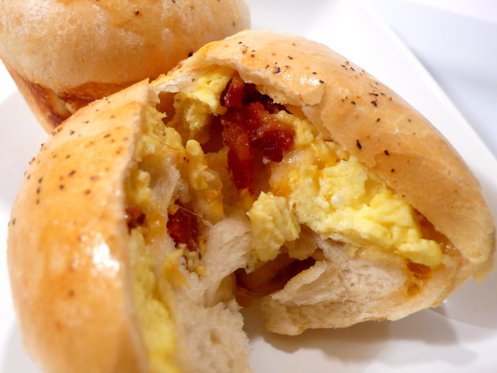 Joyously Domestic: Stuffed Breakfast Rolls