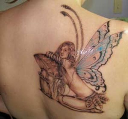 Beautiful Fairy Tattoos Designs