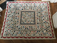 Vergrijsde hexjes / belle abrams quilt