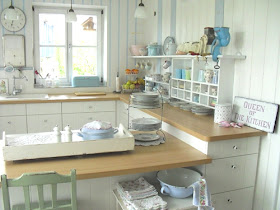 Punktchengluck Shabby Chic Kitchen Inspiration | Dream Homes ...