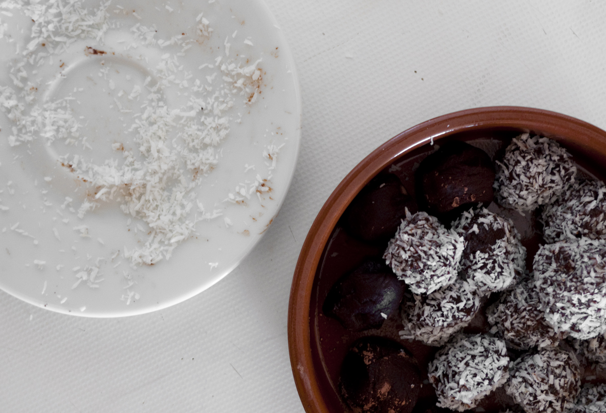 chouxettes Frozen Chocolate Truffles