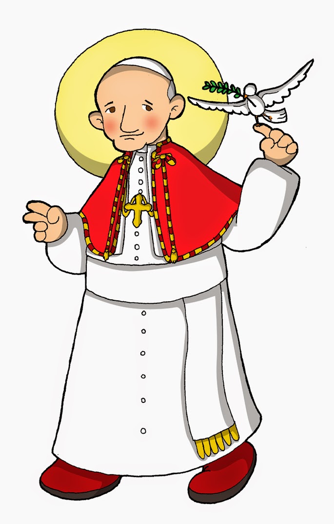 Dibujos para catequesis PAPA SAN JUAN XXIII