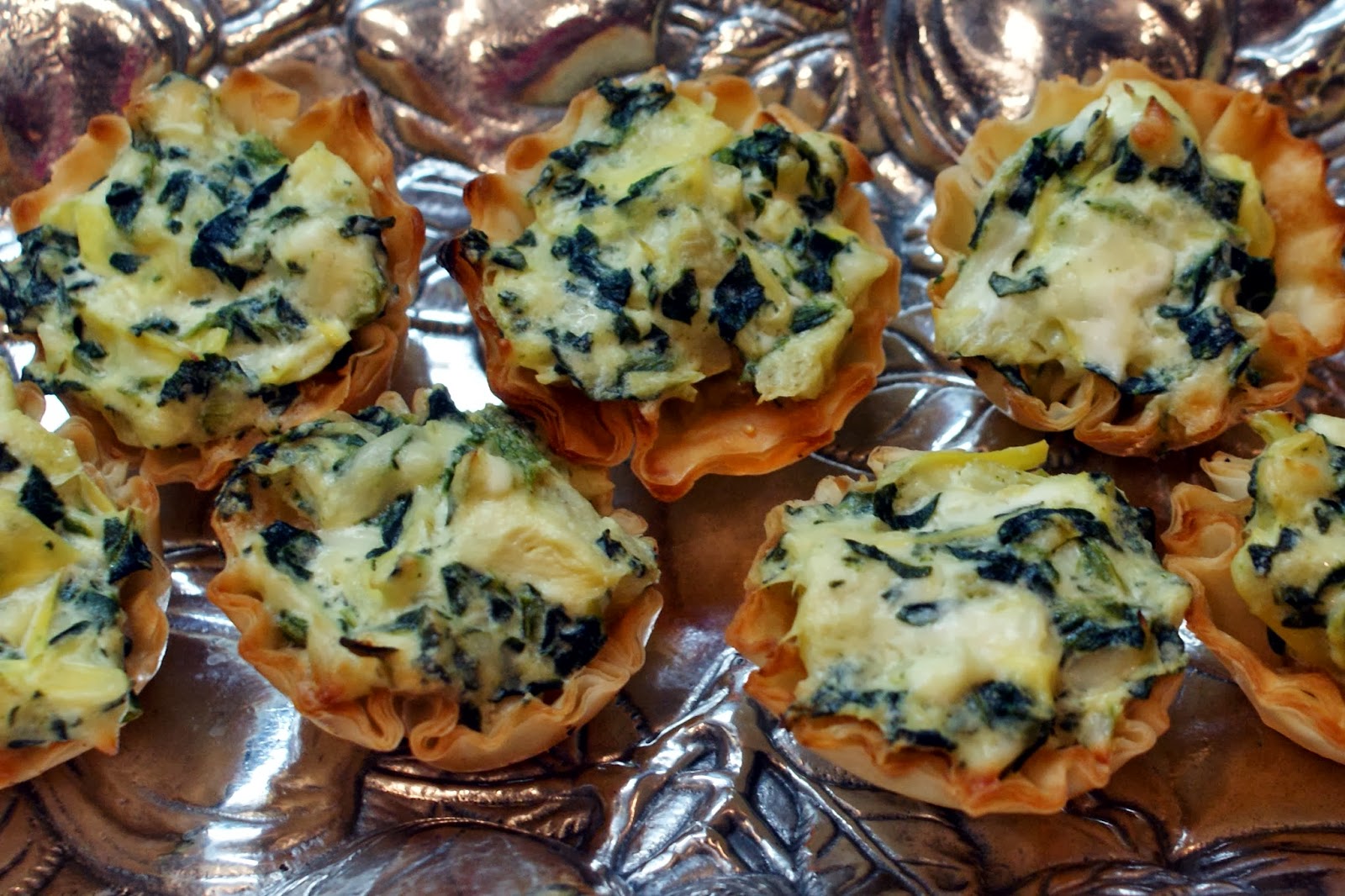 The Baker's Mann SpinachArtichoke Cups