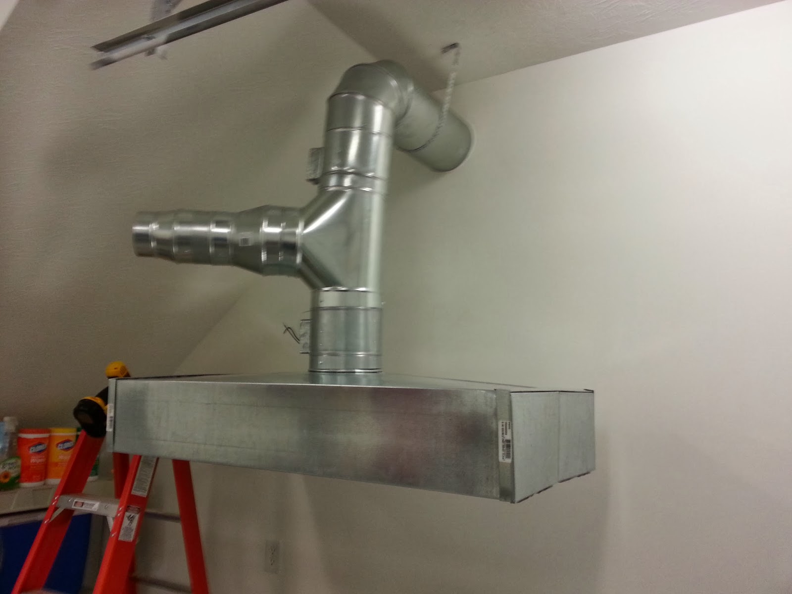 Howard County Homebrew Club New Dead Spider Brewery Vent Hood