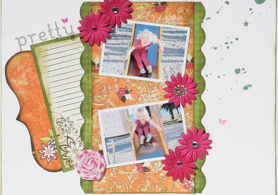 Scrapbook Kits With A Difference Ribbon flower tutorial
