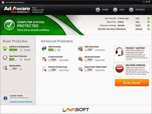 Ad-Aware free antivirus+