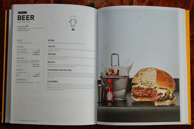 Hamburger Gourmet recipes are short and accompanied by beautiful images 