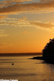photo of the sun rise in Alcochete
