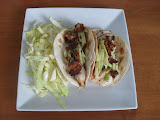 Grilled Chicken Soft Tacos with Scallion Dressing