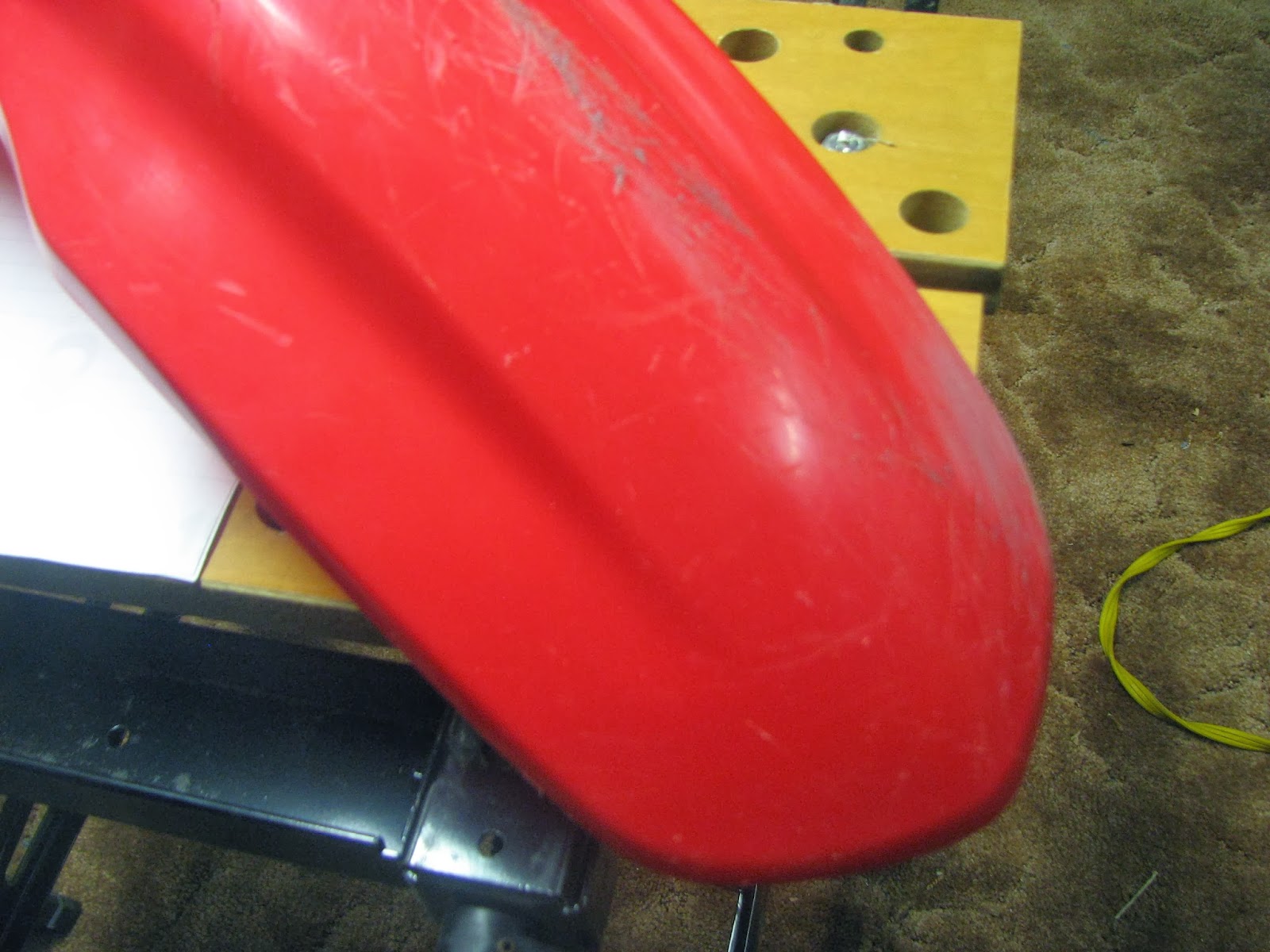 Dirt Bike Information Restoring Dirt Bike Plastics ABC From Sanding to the Clear Coat