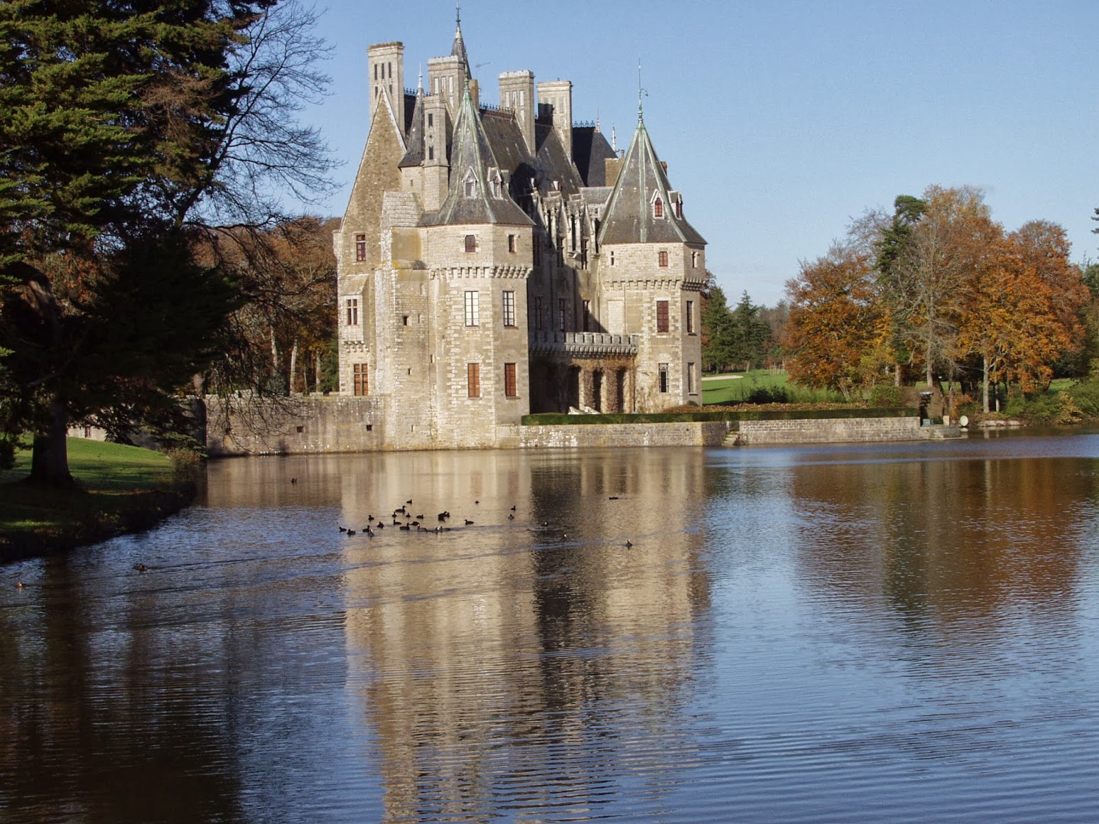 La Turballe et la Presqu'île guérandaise Chateau de la Bretesche en