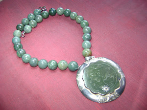 Emperor jade with jade pendant @ gemstonesbyatipat