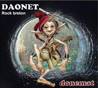 Album de rock breton, rock celtique de Daonet "Donemat" distribution Coop Breizh