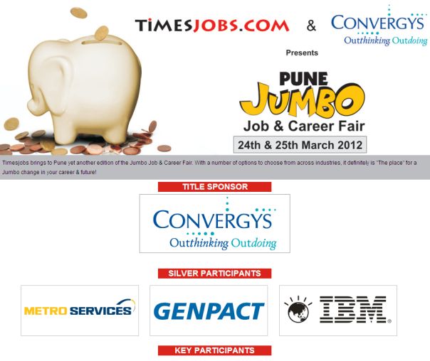 Times Job Fair Pune June 2012
