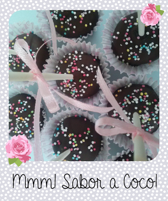 Cake Pops de Coco