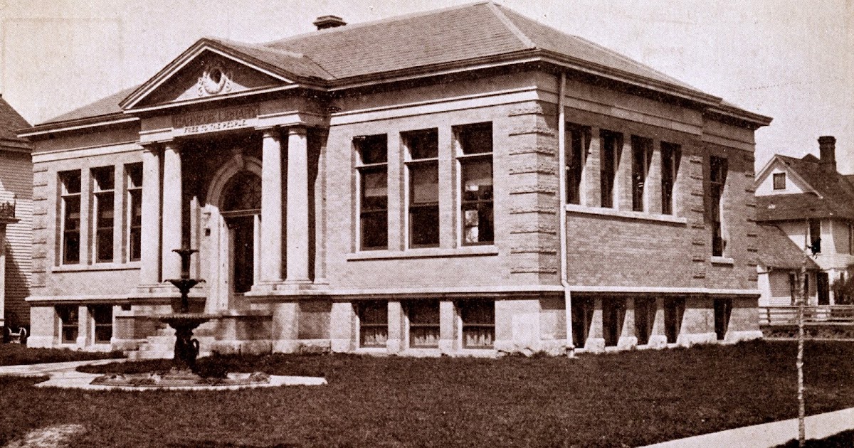 Library Postcards Public Library, Jefferson, Iowa