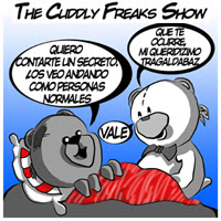 The Cuddly Freaks Show Tira 9: En ocasiones.... The Cuddly Freaks Show Tira 9: En ocasiones....