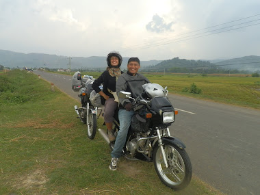 rando moto avec Lee, easy rider