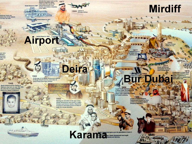 TRAVEL AND LIFESTYLE DIARIES A Dubai Orientation Dubai's Districts