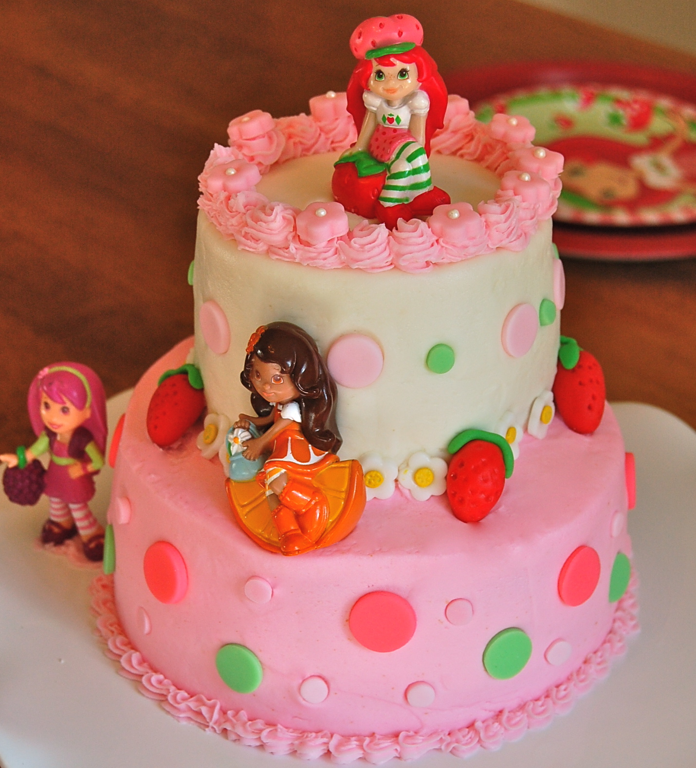 Chef Mommy Strawberry Shortcake Cake