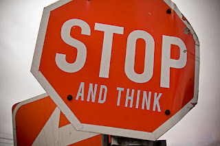 stop and think