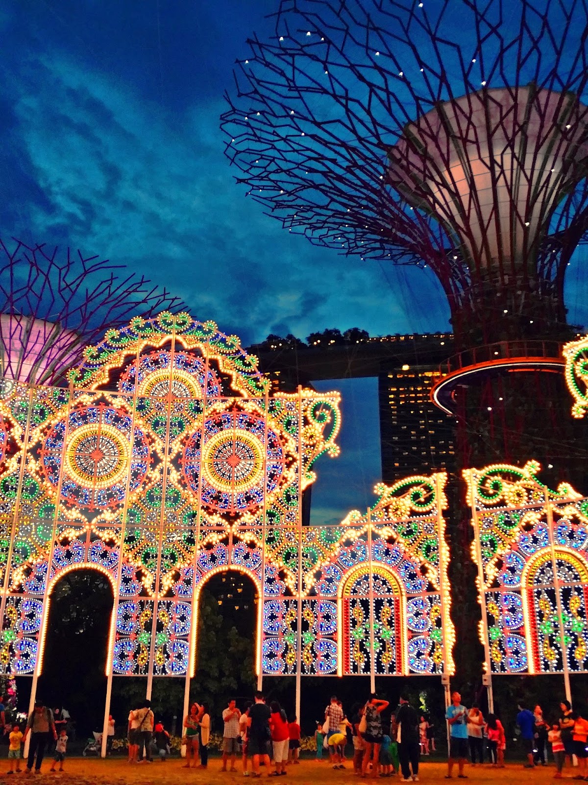 Supertree Groove at night meheartseoul.blogspot.sg (Vera Lee)