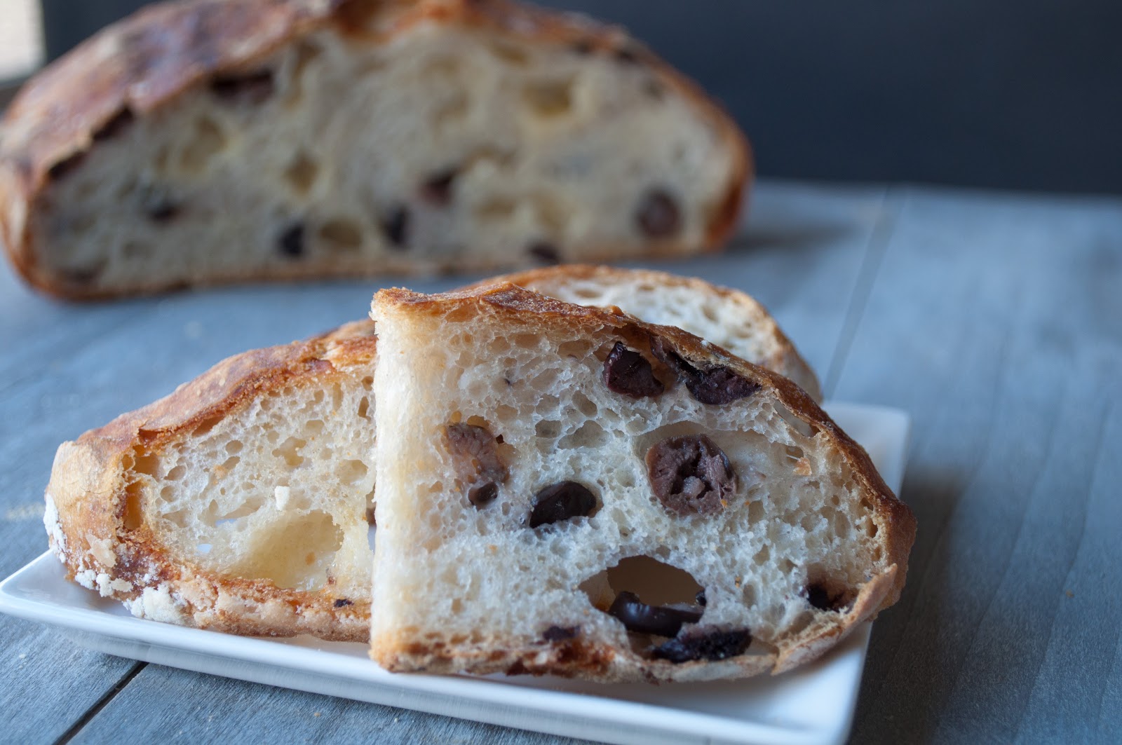 Mostly Sweet and Sometimes Salty Olive & Cheese Loaf
