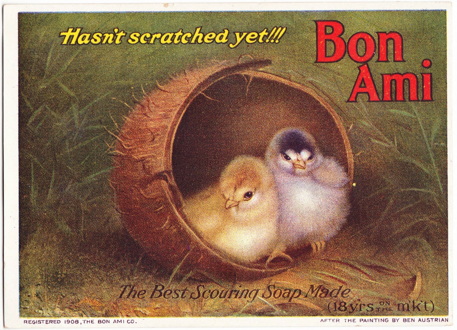 Papergreat Another centuryold advertisement for Bon Ami