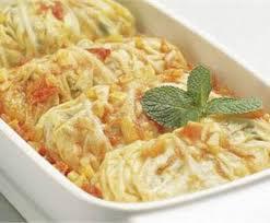 Hojas de col rellenas Hojas de col rellenas