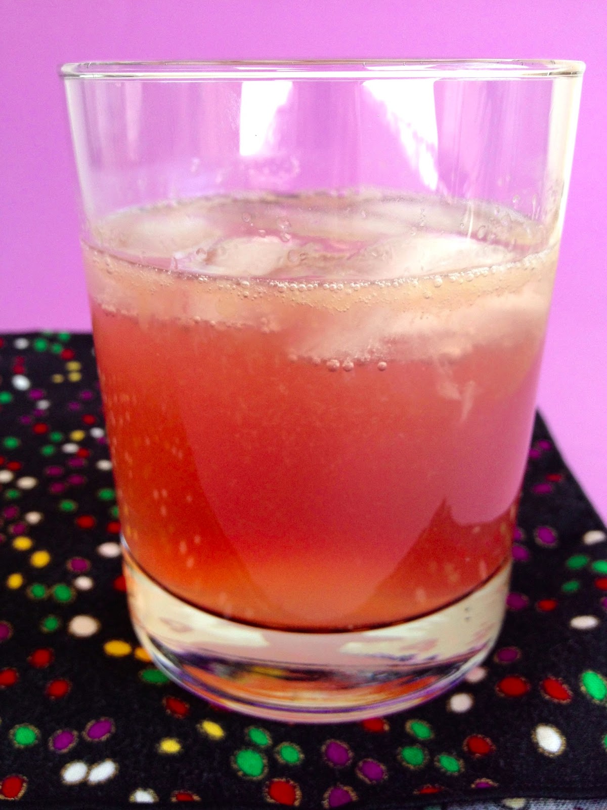 Spiral Style Quince and Apple Tart Cherry Grenadine and Rhubarb Hops